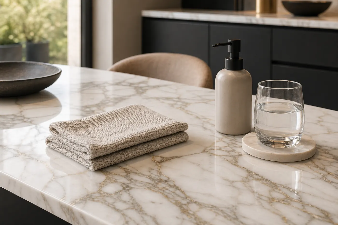 Comment entretenir une table en marbre au quotidien ?